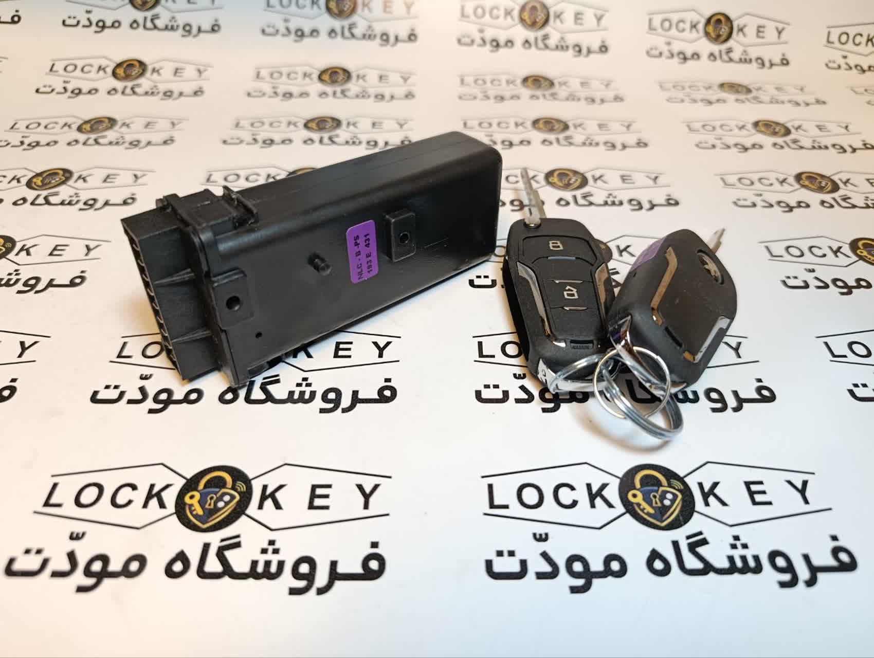 ست ريموت و رسيور 2 دکمه جک نايف جديد