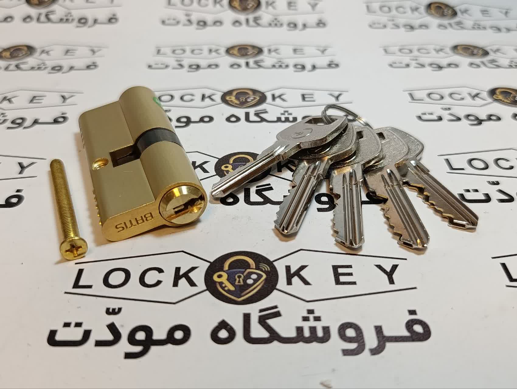 سيلندر 7 سانت زينک کليد دوشيار طلايي باتيس
