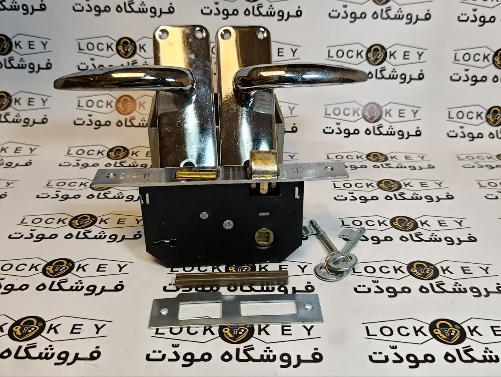 قفل دستگيره کليدي 910 نوين