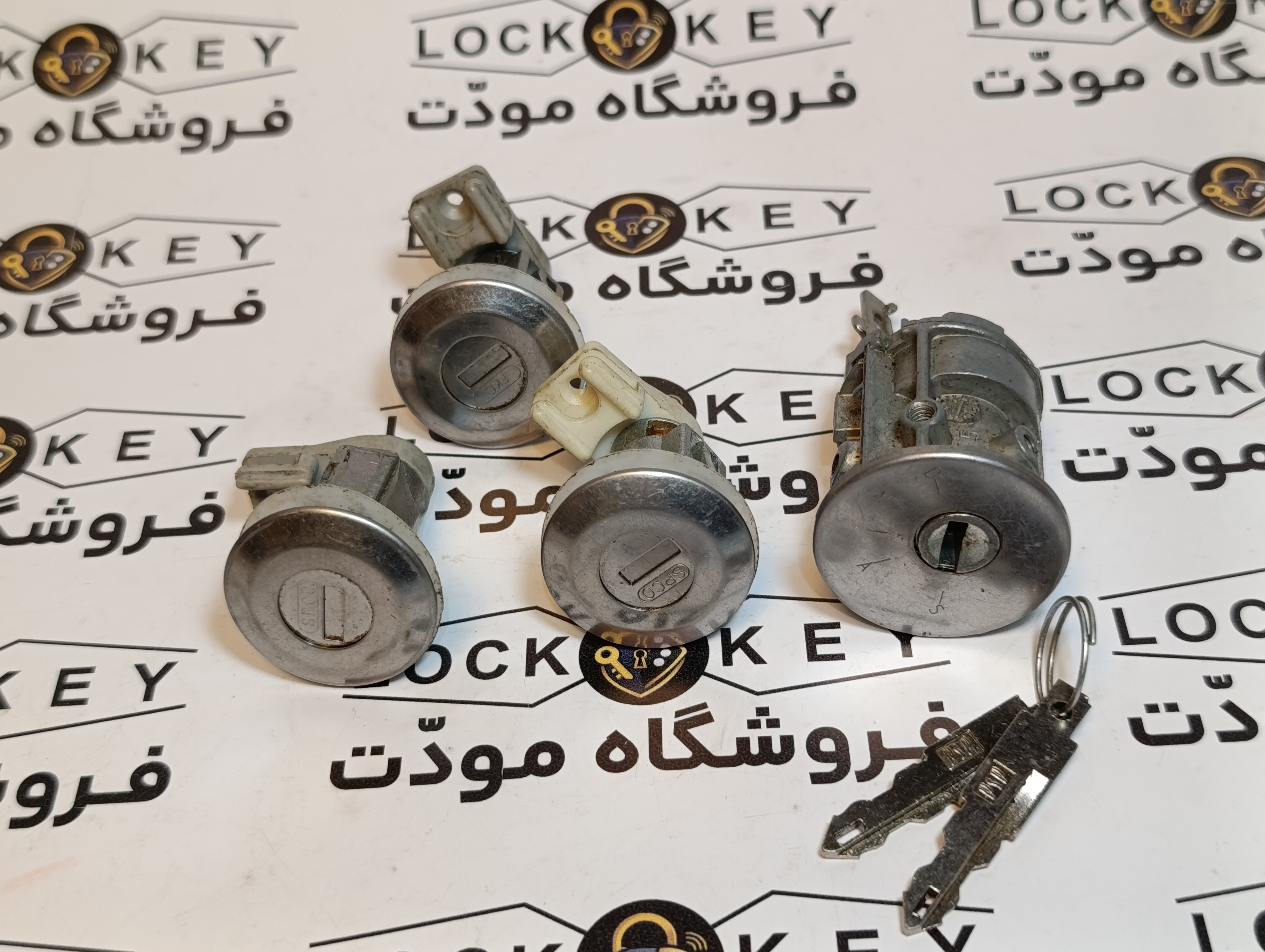 ست سوییچ پژو چهار تیکه ساچمه ای